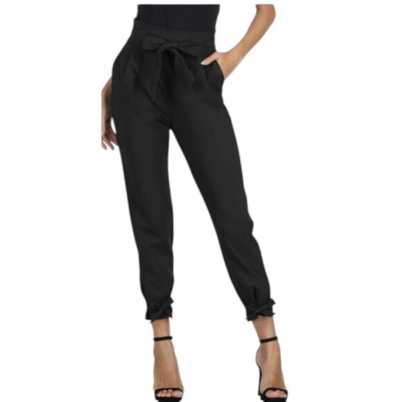 GRACE KARIN Womens Casual High Waist Pencil Pants with Bow-Knot Pockets Size M - Picture 3 of 5